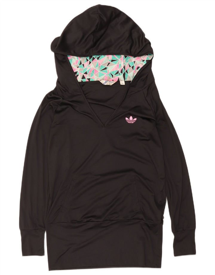 Adidas Γυναικείο Hoodie Jumper EU 38 Medium Black Polyester