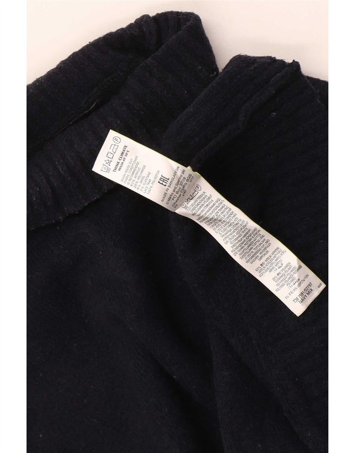 Marks & Spencer Γυναικείο πουλόβερ με ρολό λαιμόκοψη UK 14 Medium Navy Blue