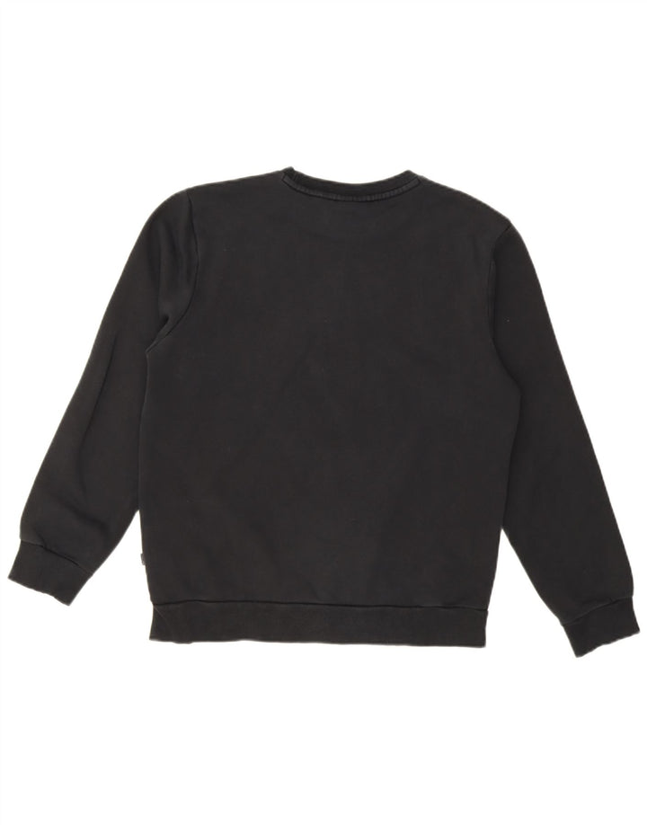 Puma Γυναικείο Φούτερ μεγάλου μεγέθους Jumper UK 10 Small μαύρο βαμβακερό