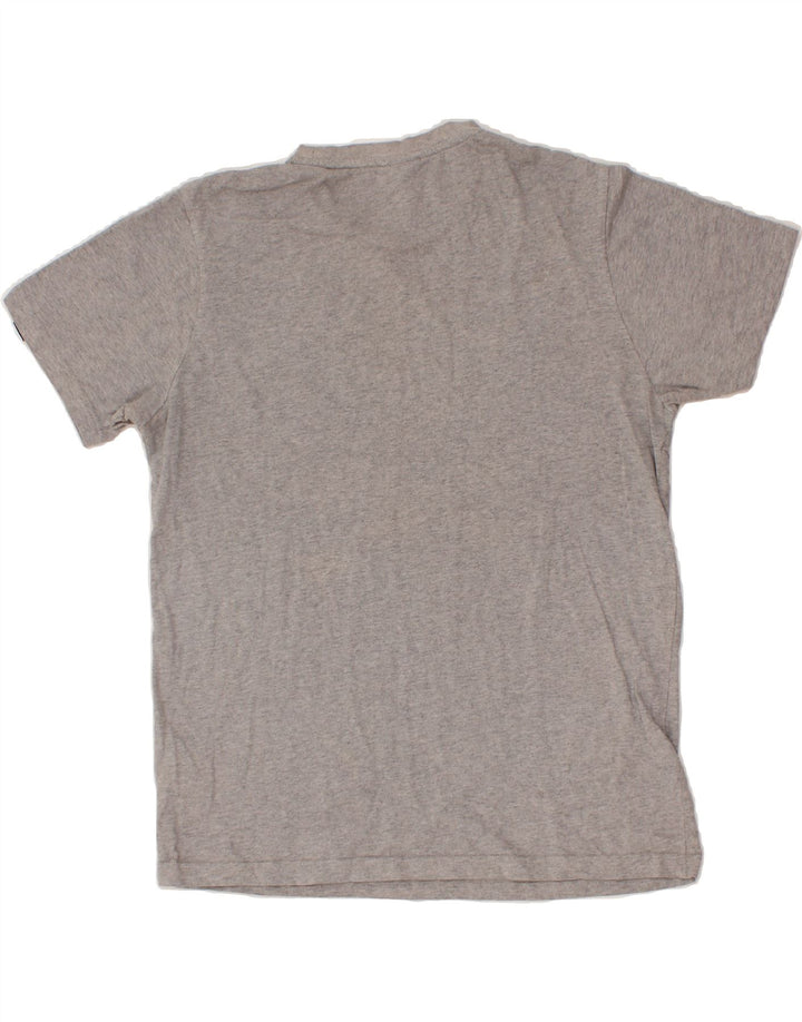 ELLESSE Womens Graphic T-Shirt Top Large Grey Cotton Vintage Ellesse and Second-Hand Ellesse from Messina Hembry 