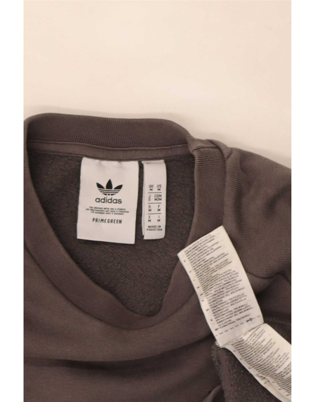 Ανδρικό φούτερ Adidas Jumper Μεσαίο γκρι βαμβακερό