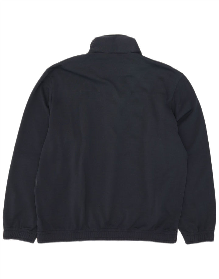 Ανδρικό φούτερ Lotto με φερμουάρ Jumper XL Navy Blue Polyester