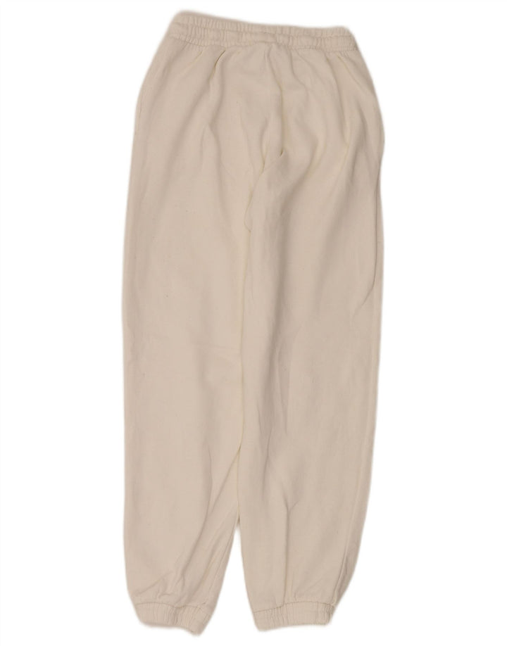 Zara Γυναικεία φόρμα παντελόνι Joggers UK 8 Small White