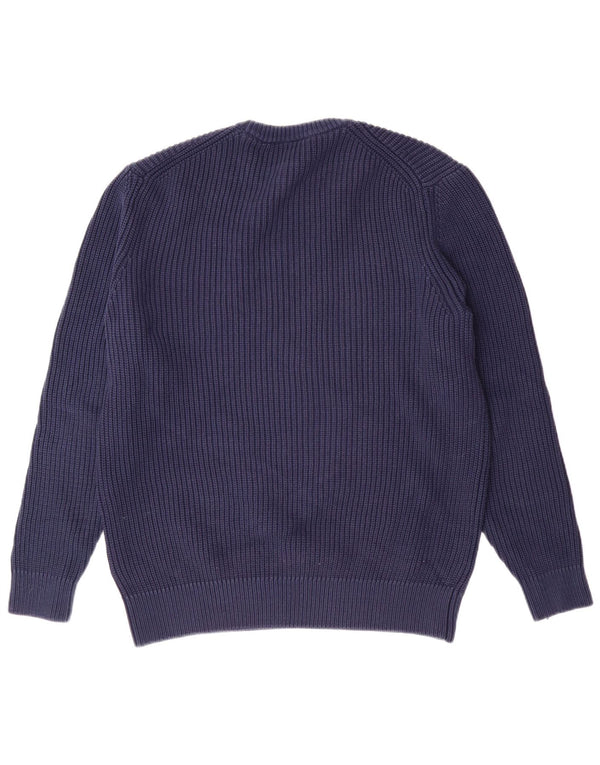 Ανδρικό πουλόβερ LACOSTE Classic Fit Crew Neck Jumper Μέγεθος 5 Μεγάλο Navy Blue