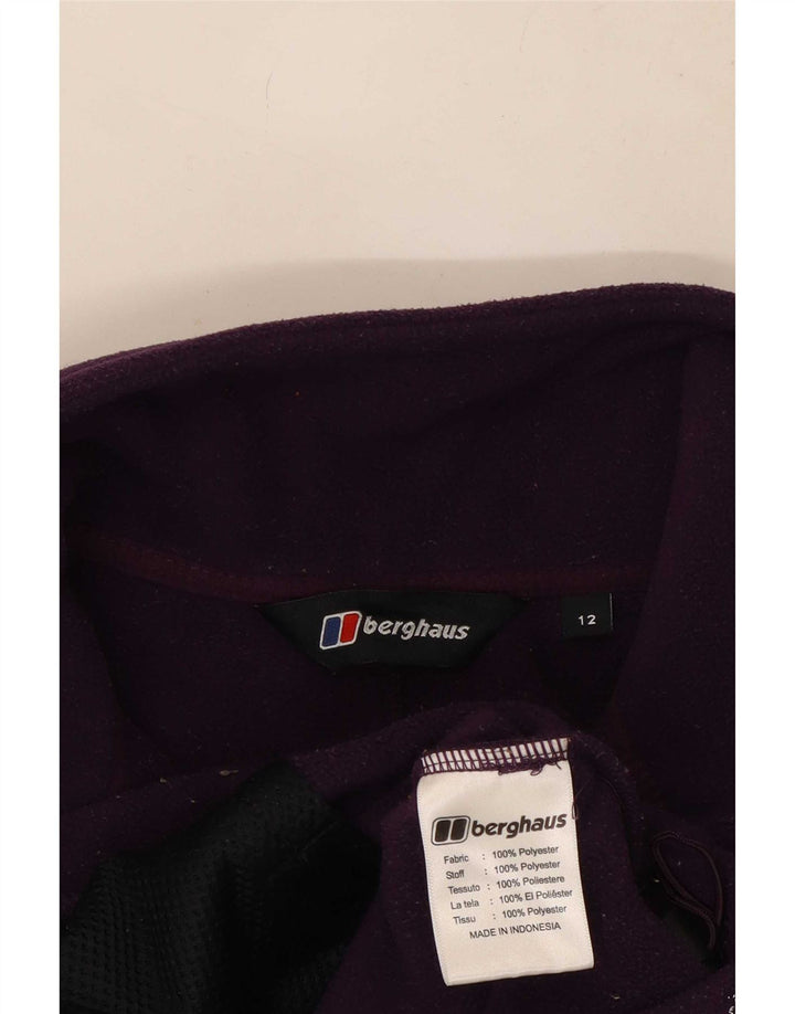 Berghaus Γυναικείο Fleece Jacket UK 12 Medium Purple Polyester
