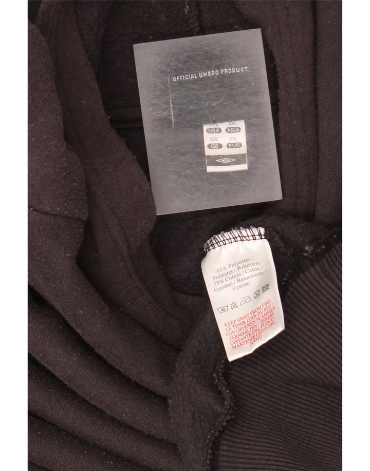 Umbro Γυναικείο Hoodie Jumper UK 20 2XL Μαύρο Πολυεστέρας