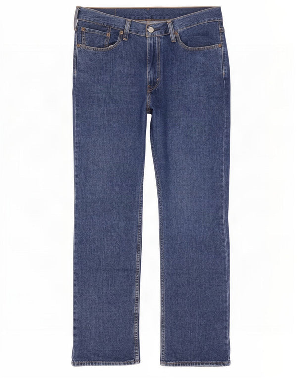 Levi's Mens 514 Straight Jeans W33 L32 Μπλε βαμβακερό