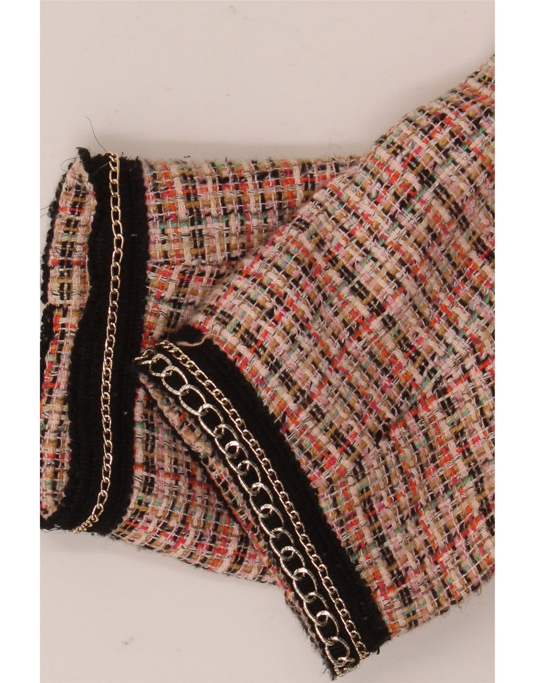 Zara Γυναικείο σακάκι UK 18 XL Pink Check Cotton
