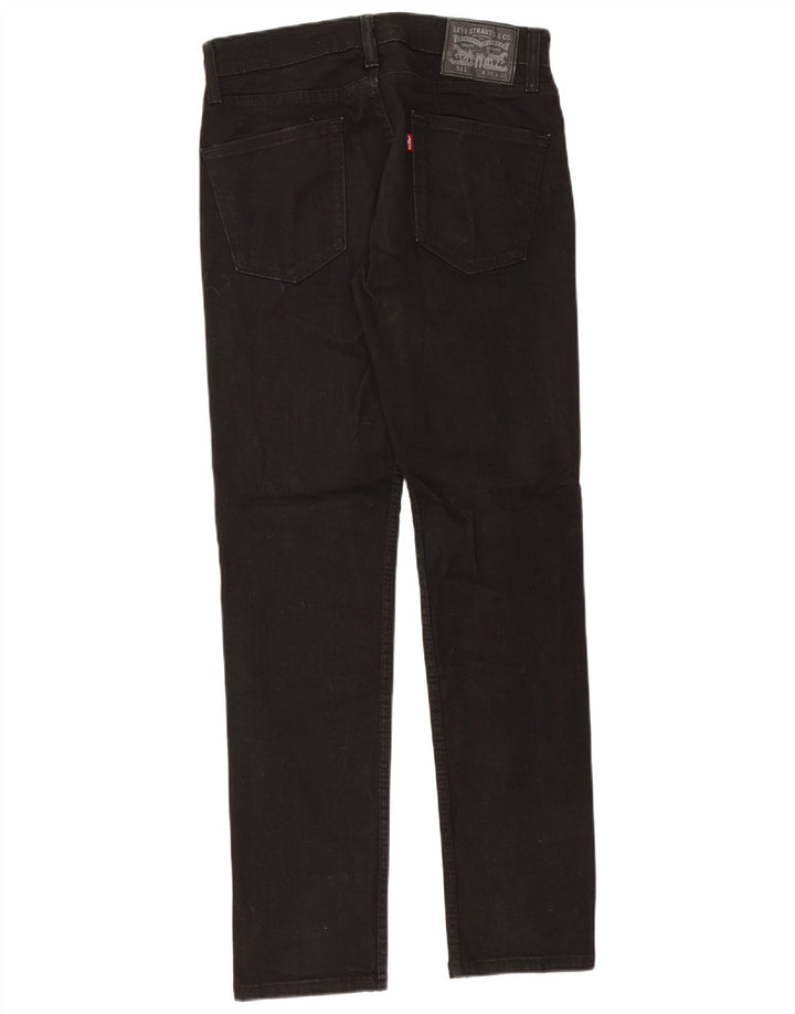 Levi's Mens 511 Slim Jeans W30 L32 Μαύρο