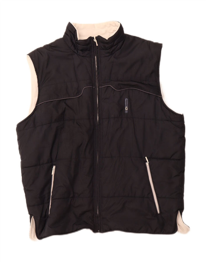 LOTTO Ανδρικό padded Gilet UK 40 Large Black Polyester