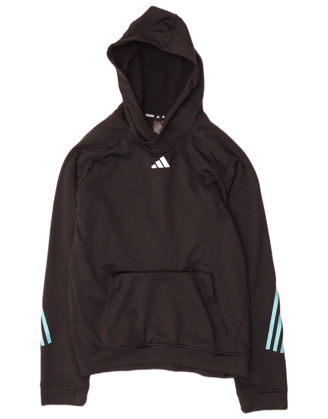 Adidas Ανδρικό Aeroready Hoodie Jumper Μικρός Μαύρος Πολυεστέρας