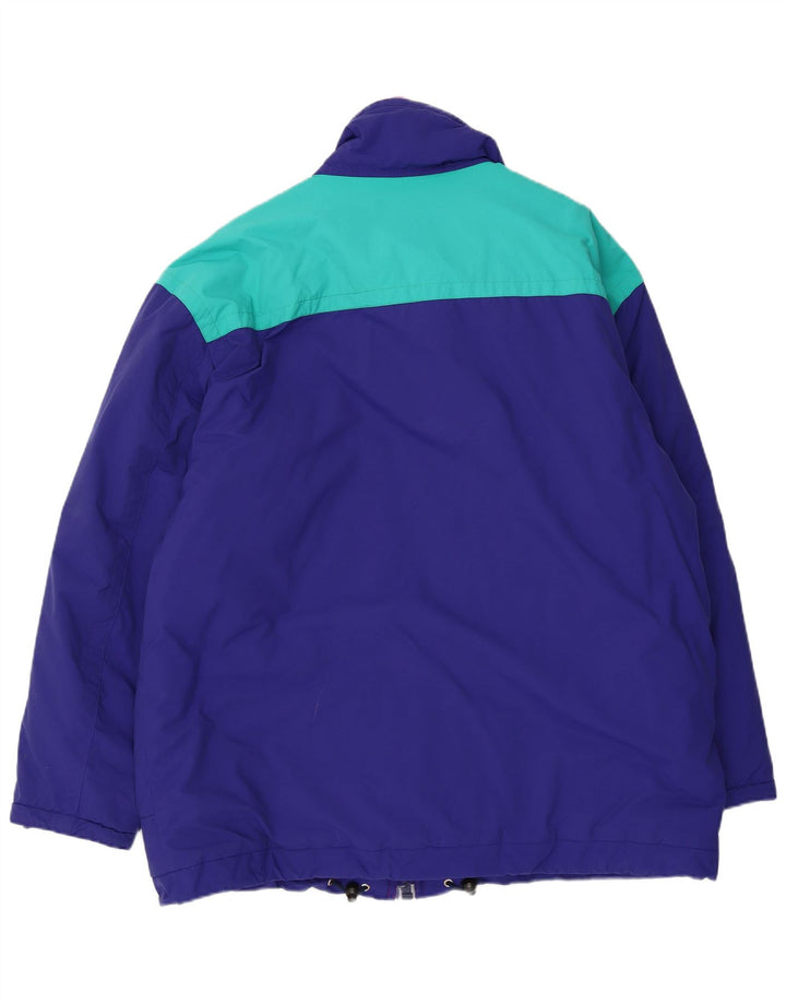 Ανδρικό τζάκετ Belfe Windbreaker UK 44 2XL Blue Colorblock Nylon