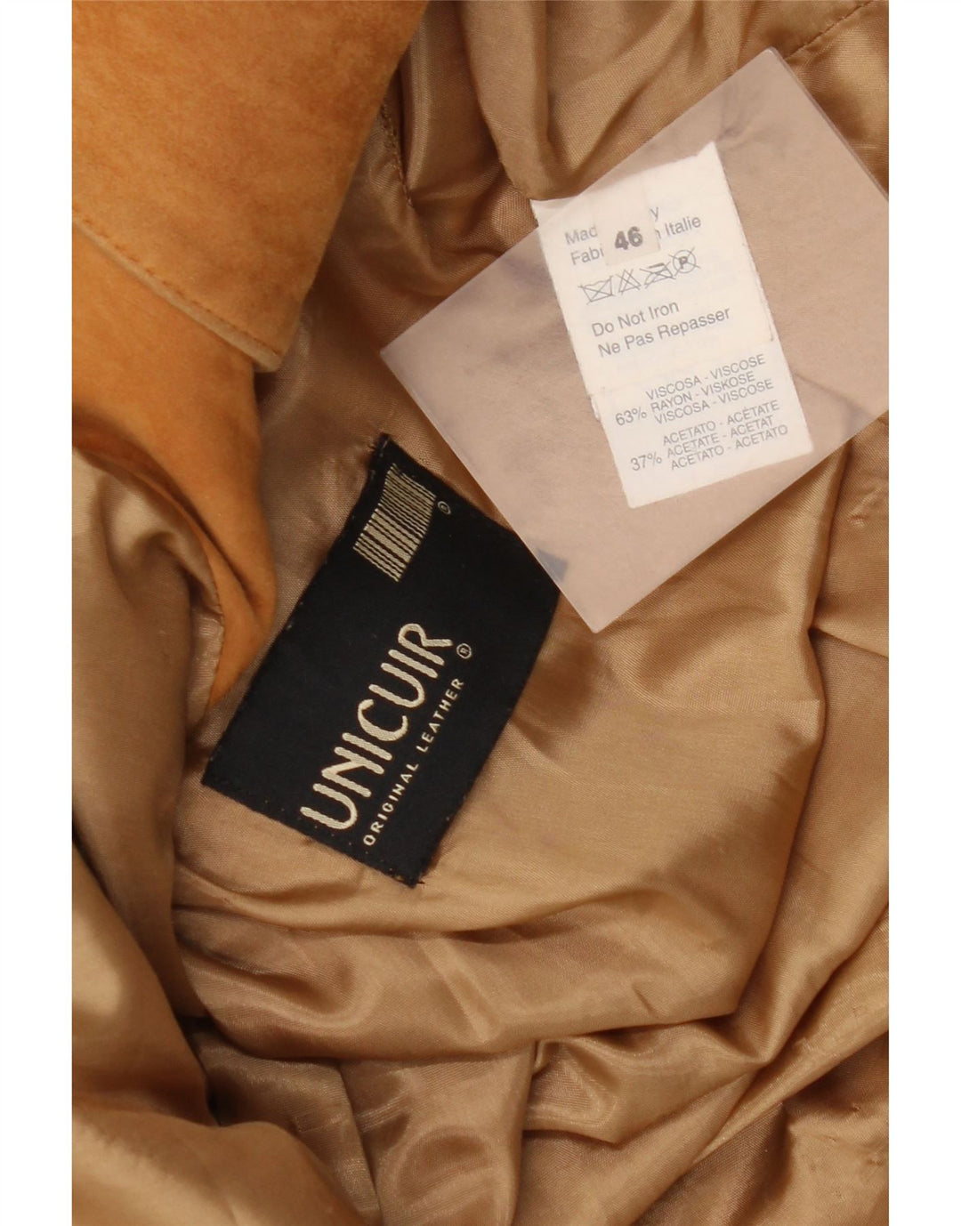 Vintage Γυναικείο Suede Jacket IT 46 Large Brown Δερμάτινο
