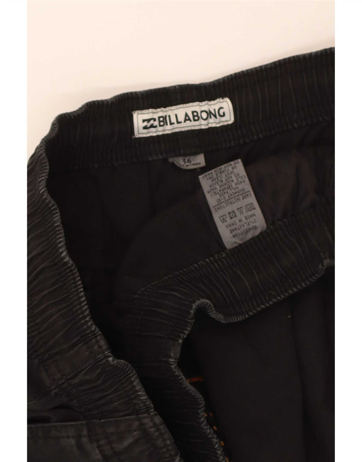 Ανδρικό σορτς Chino Billabong W36 μεγάλο μαύρο βαμβακερό
