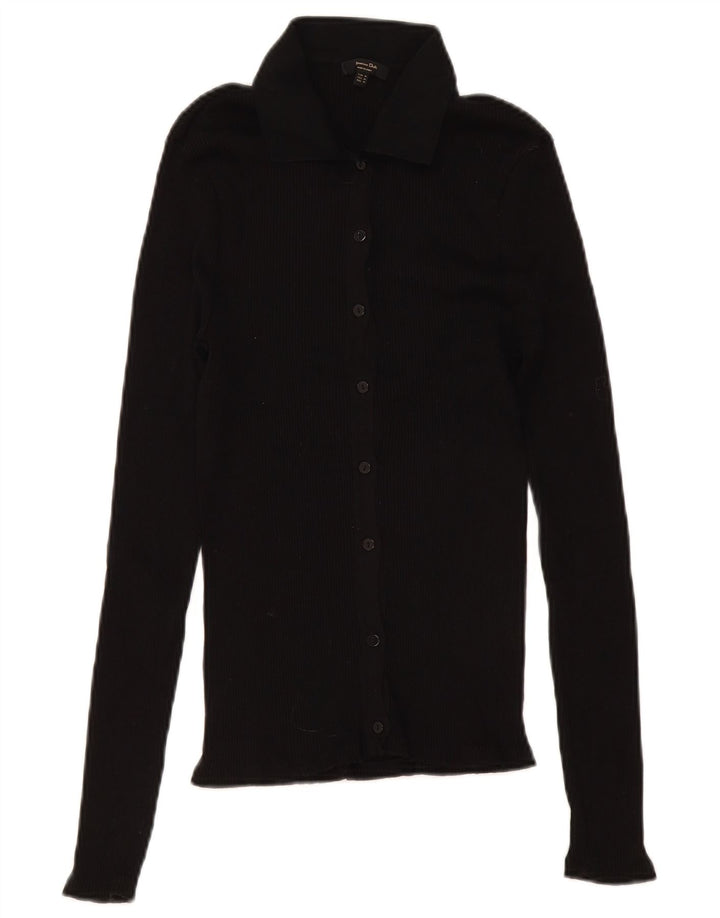 Massimo Dutti Γυναικεία ζακέτα Top UK 12 Medium Black