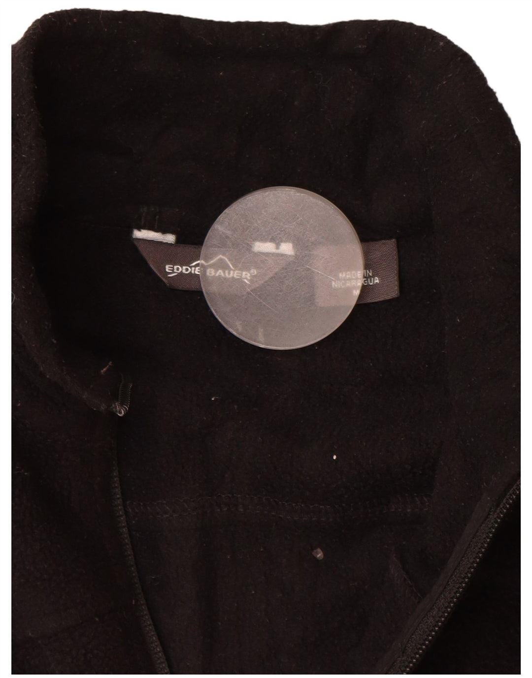 Eddie Bauer Γυναικείο Fleece Jacket UK 12 Medium Black Polyester