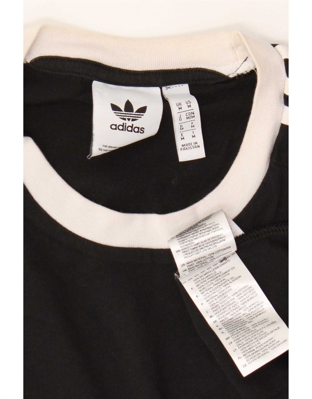 Ανδρικό T-Shirt Adidas Top Μεσαίο μαύρο βαμβακερό