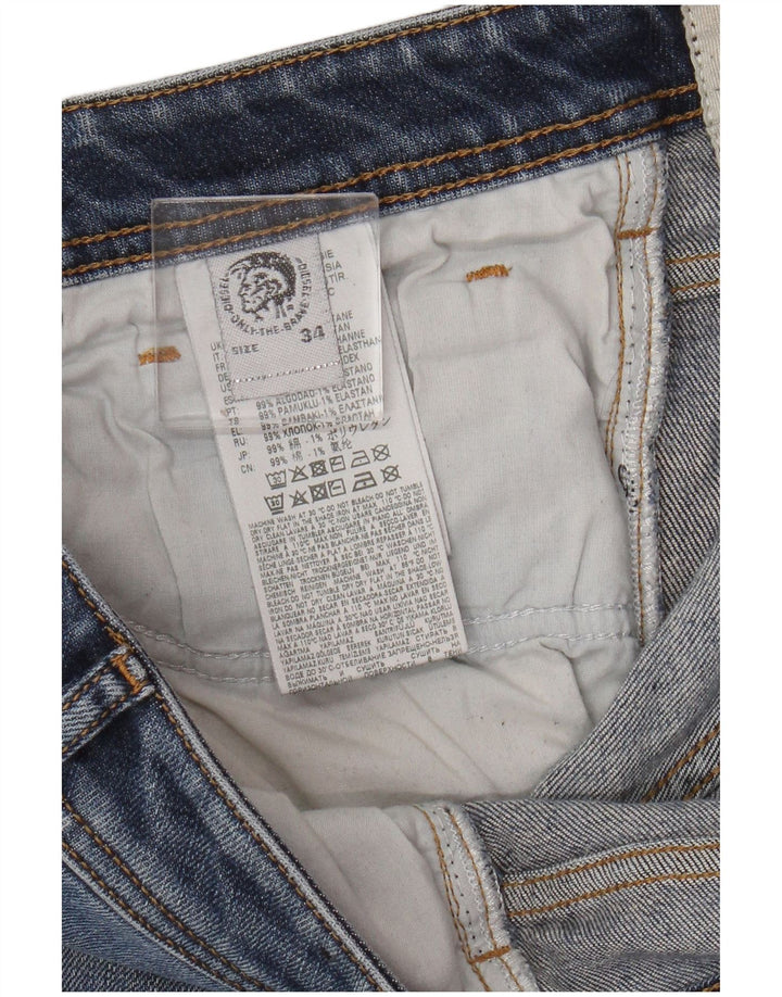 Ανδρικό τζιν Diesel Bootcut W34 L34 Μπλε βαμβακερό