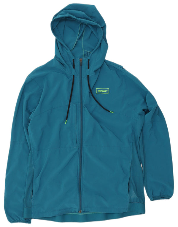 Μπουφάν NIKE Ανδρική φόρμα Dri Fit Graphic Standard Fit Top Jacket Medium Blue