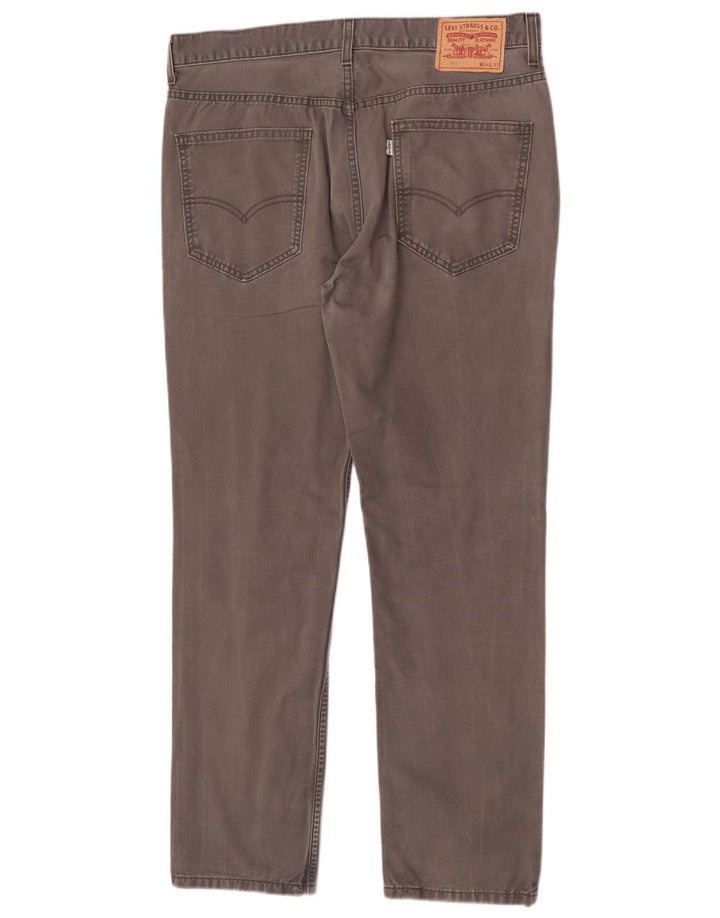 Levi's Mens 751 Straight Jeans W36 L32 Γκρι βαμβακερό