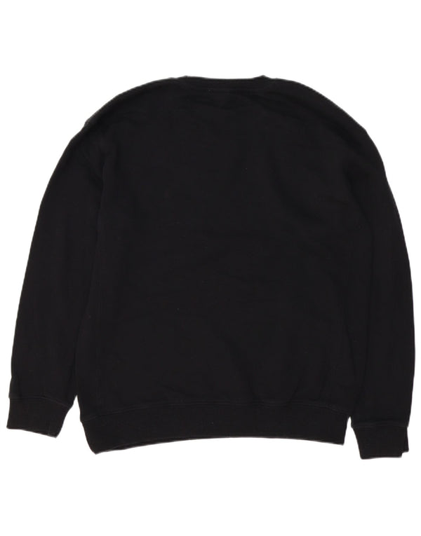 Ανδρικό φούτερ LEE Regular Fit Jumper Μικρό μαύρο βαμβακερό