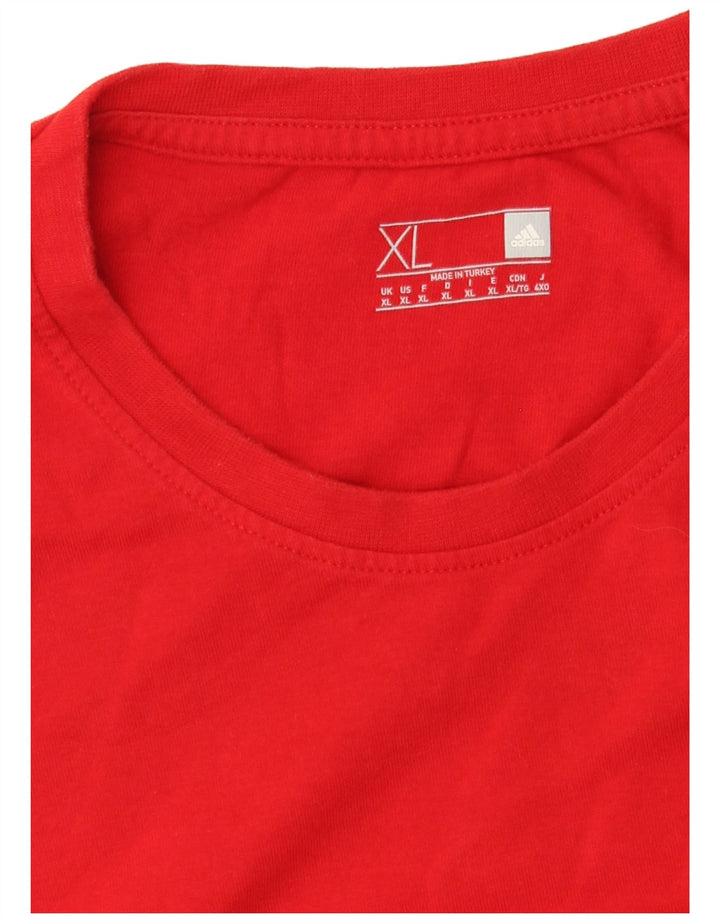 Ανδρικό γραφικό T-Shirt Adidas Salah Top XL Red