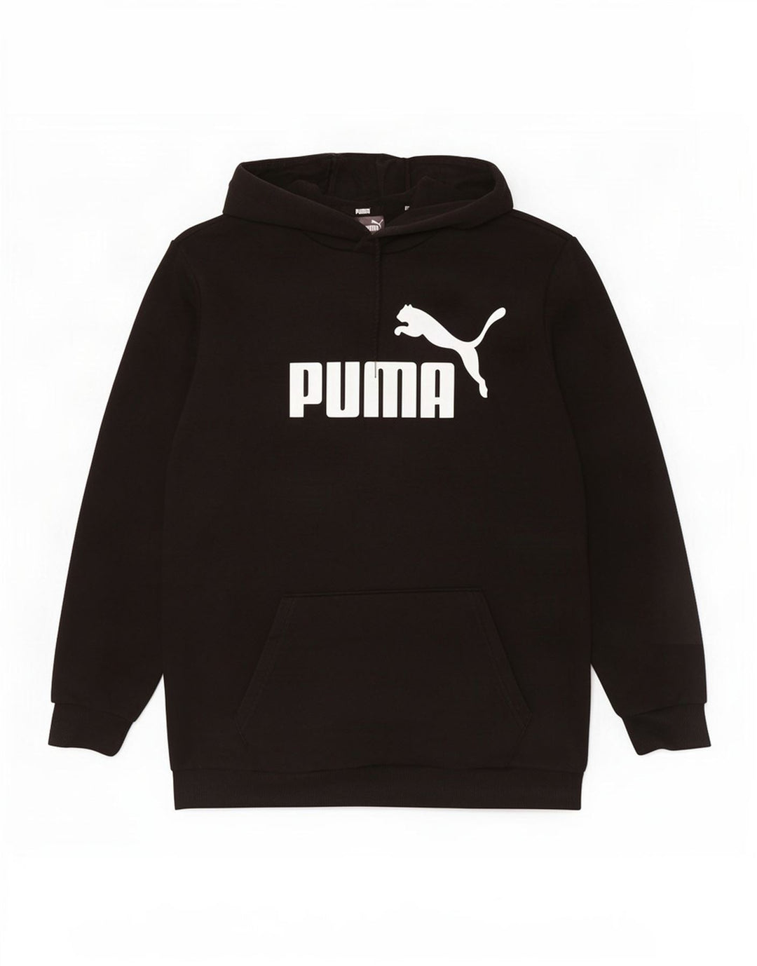 Ανδρικό γραφικό κουκούλα Puma, μεσαίο μαύρο βαμβακερό
