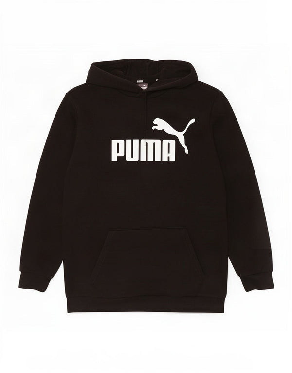 Ανδρικό γραφικό κουκούλα Puma, μεσαίο μαύρο βαμβακερό