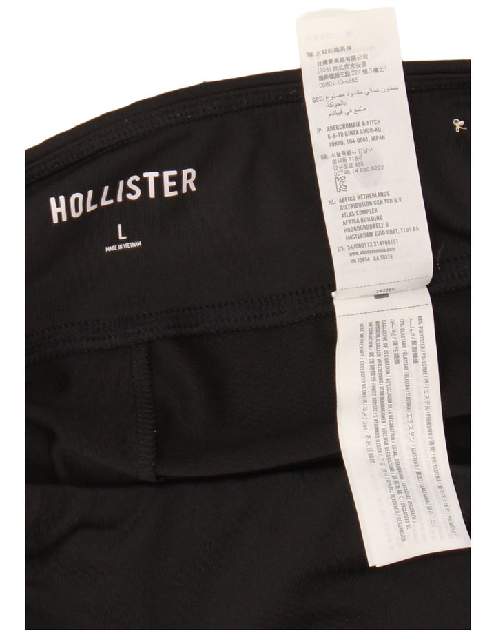 Hollister Γυναικεία Κολάν UK 16 Large Black Colourblock Πολυεστέρας