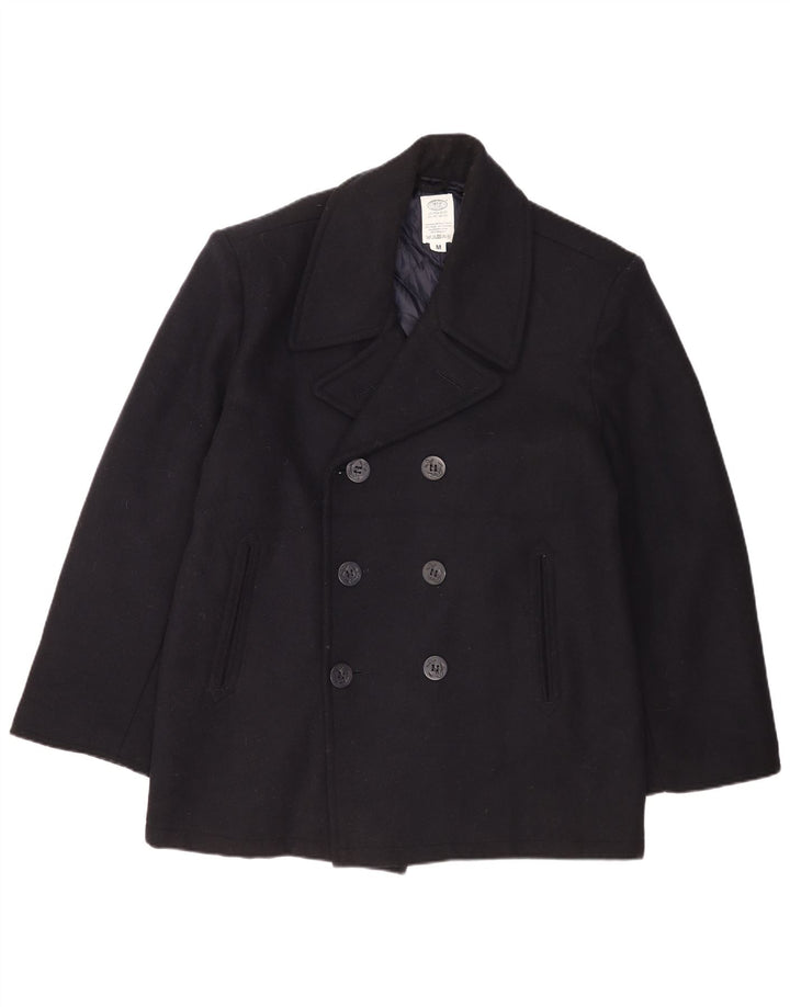 MFH Ανδρικό παλτό μπιζελιού UK 38 Medium Navy Blue Wool
