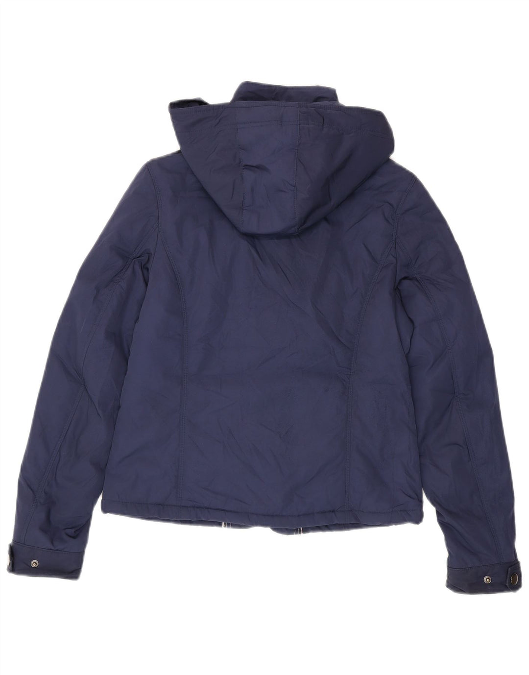 Tommy Hilfiger Γυναικείο Μπουφάν με Κουκούλα Utility UK 12 Medium Navy Blue
