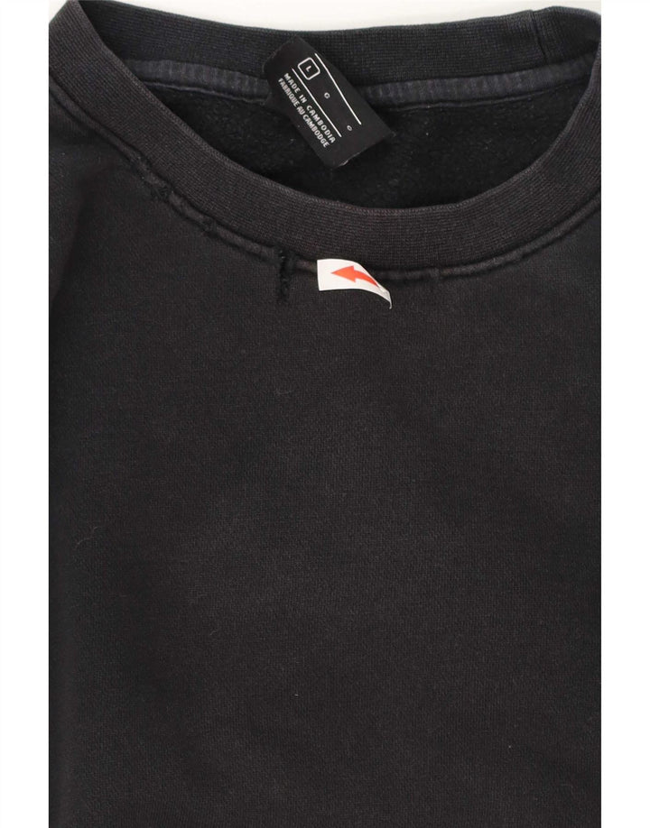 Ανδρικό φούτερ Nike Jumper μεγάλο μαύρο βαμβακερό