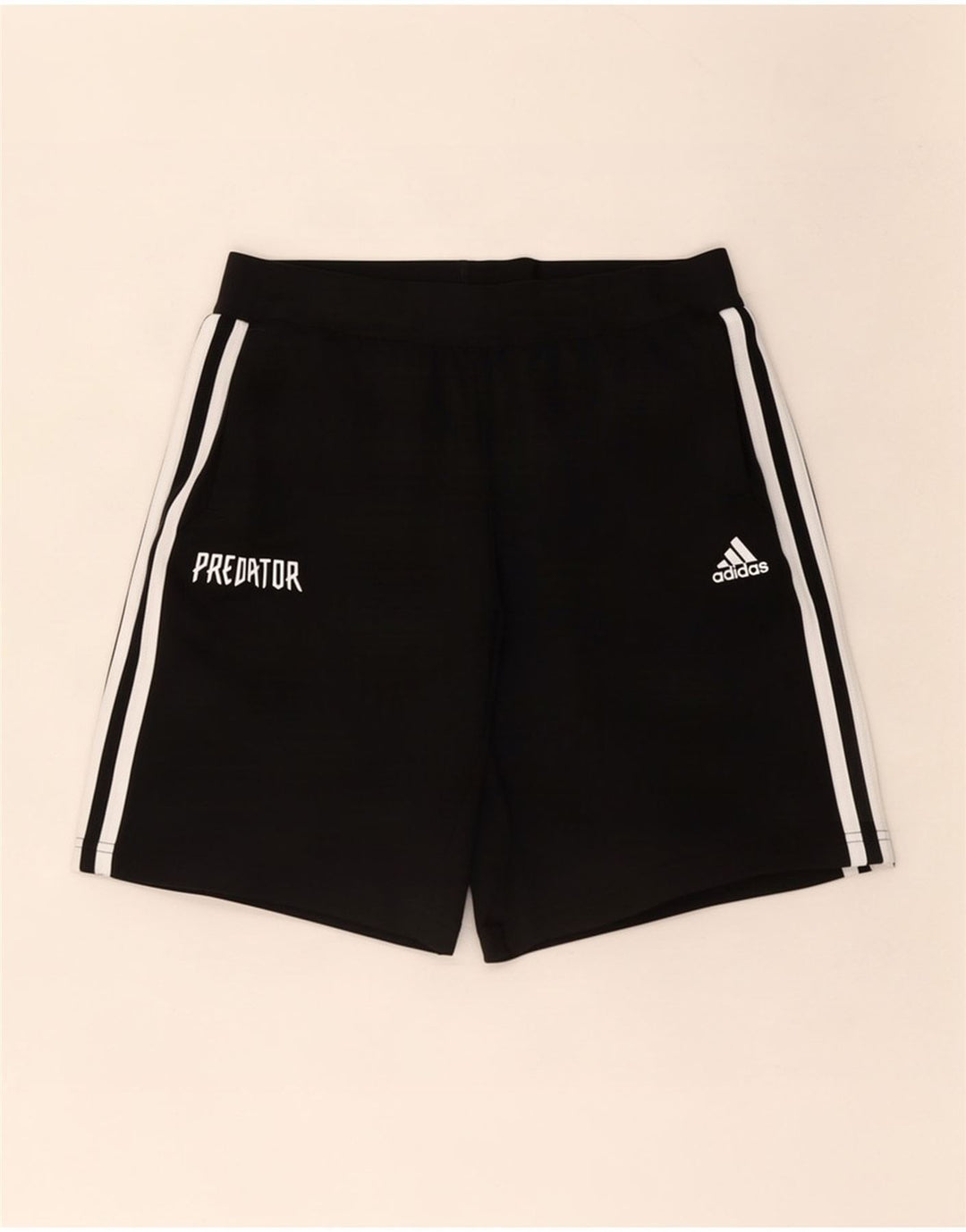 Αθλητικό σορτς Adidas Boys Predator 13-14 ετών μαύρο πολυεστέρα