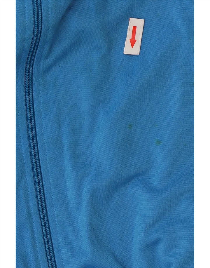 Ανδρική φόρμα Adidas Top Jacket UK 36/38 Small Blue Colorblock Polyester