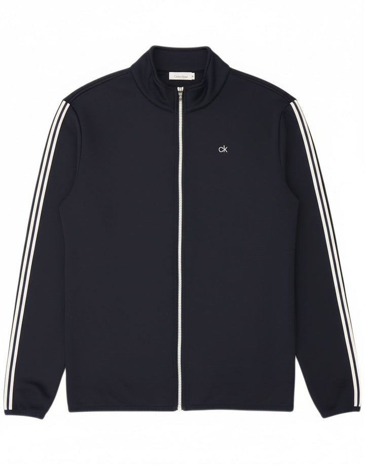 Ανδρική φόρμα Calvin Klein Top Jacket Μεγάλο μπλε ριγέ πολυεστέρα