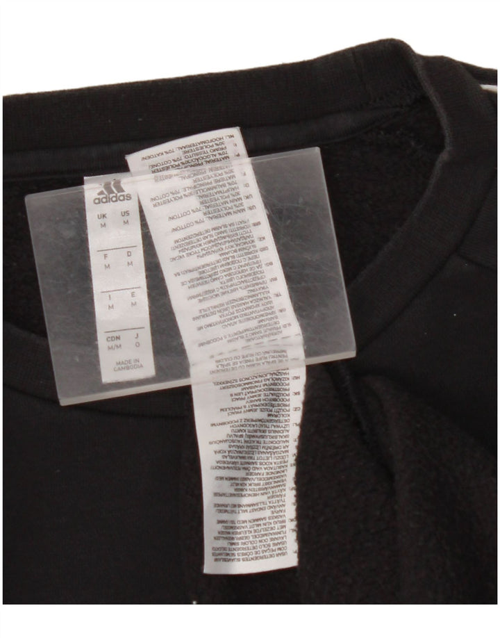Ανδρικό φούτερ ADIDAS Jumper Μεσαίο μαύρο βαμβακερό