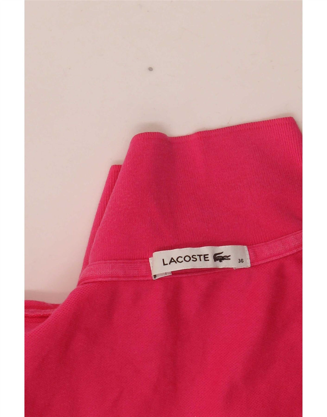 Γυναικείο πουκάμισο Polo Lacoste Νούμερο 36 Small Pink