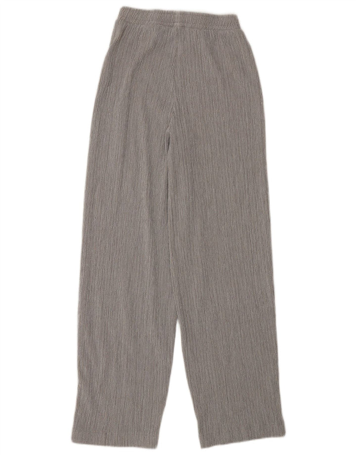 Zara Γυναικείο Παντελόνι Casual Loose Fit Small W26 L29 Grey Polyester