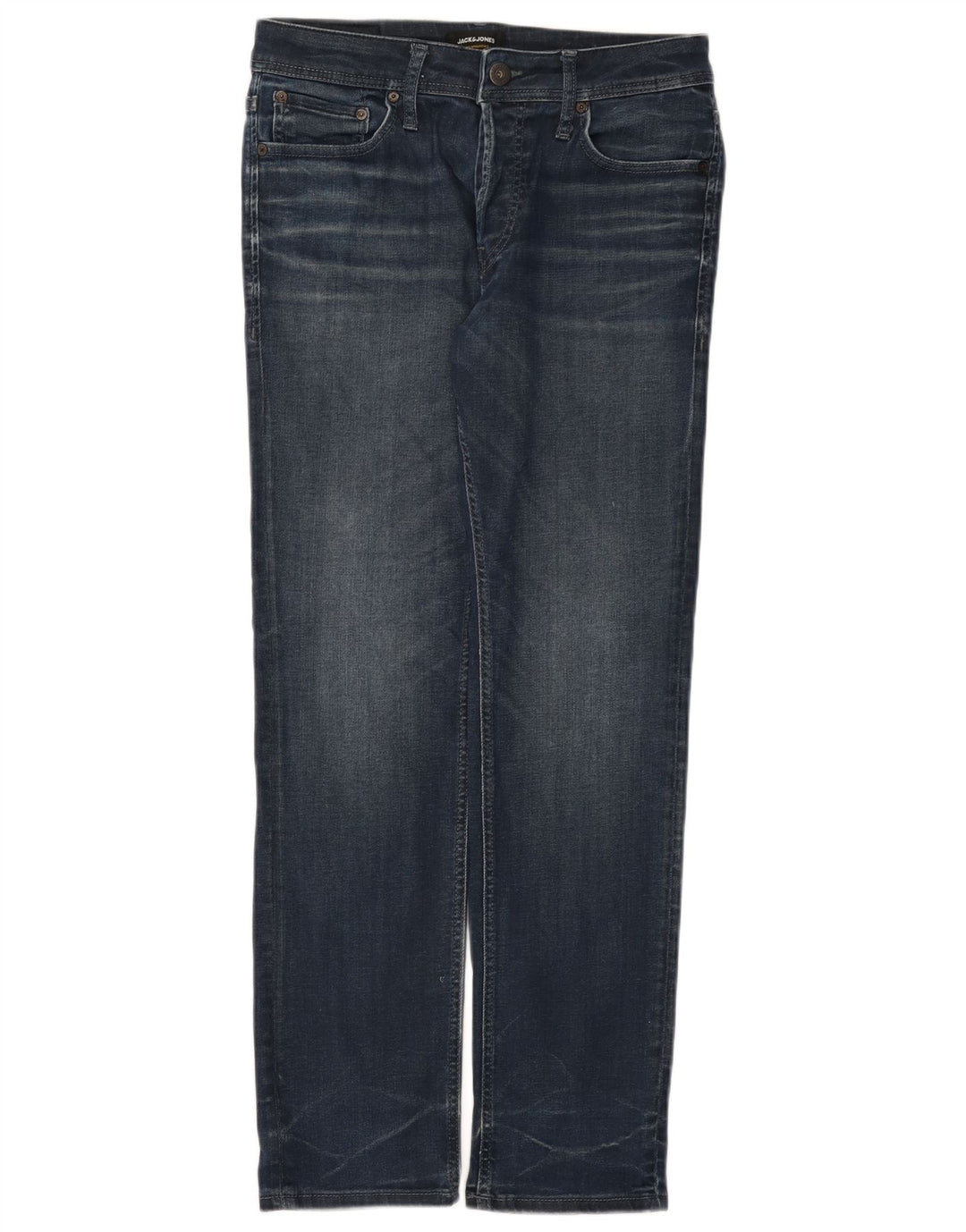Jack & Jones Ανδρικό τζιν ίσιο W32 L32 Μπλε βαμβακερό
