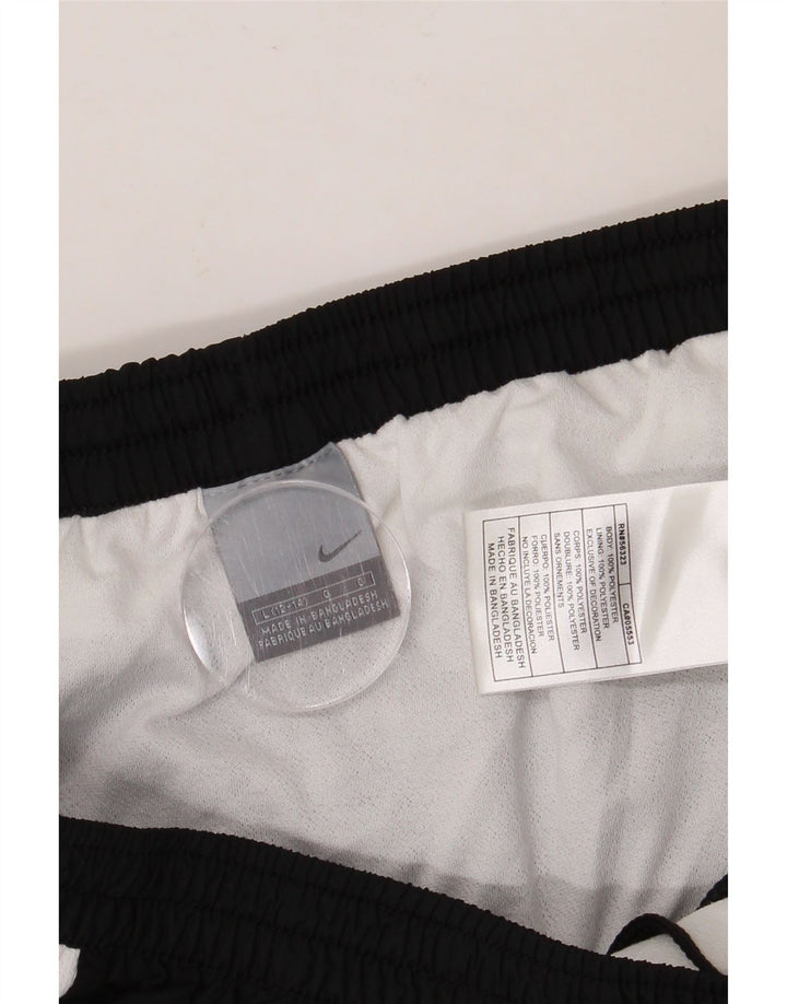Γυναικείο αθλητικό σορτς NIKE US 12/14 Μεγάλο μαύρο χρώμα πολυεστέρα