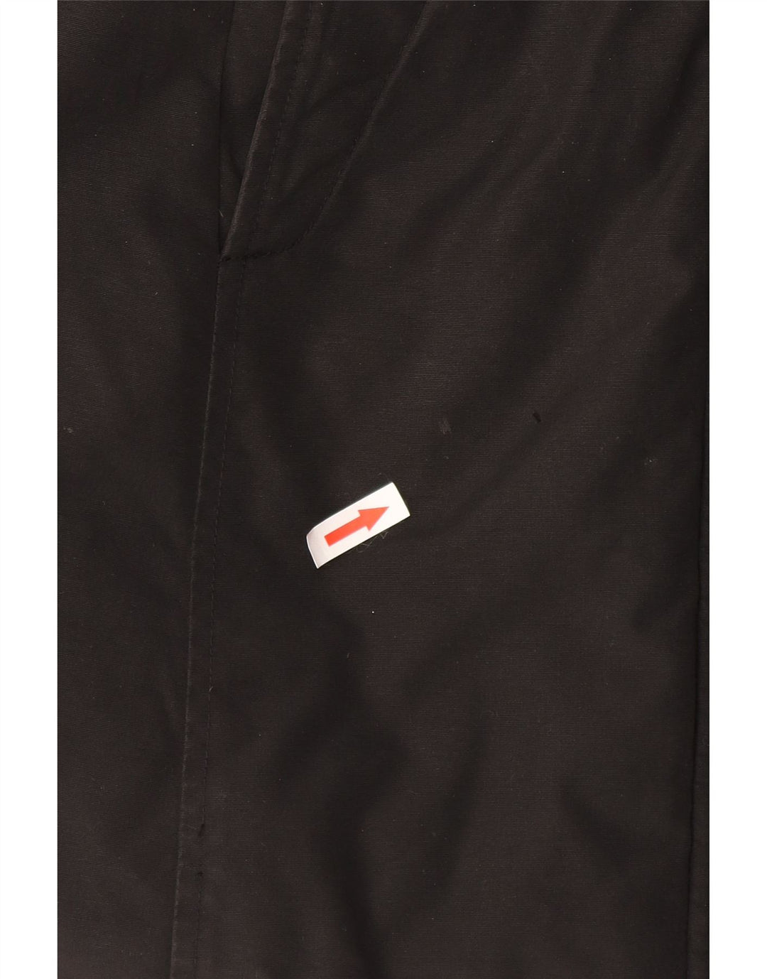 Woolrich Γυναικείο μπουφάν με κουκούλα UK 14 μεσαίο μαύρο βαμβακερό