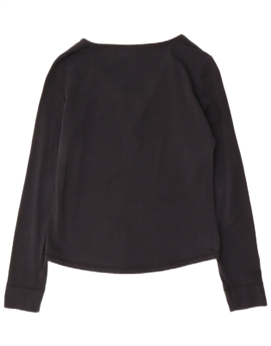 Armani Jeans Γυναικείο Crop Μακρυμάνικο UK 18 Large Navy Blue