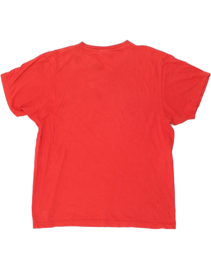 CHAMPION Mens T-Shirt Top XL Red Cotton Vintage Champion and Second-Hand Champion from Messina Hembry 