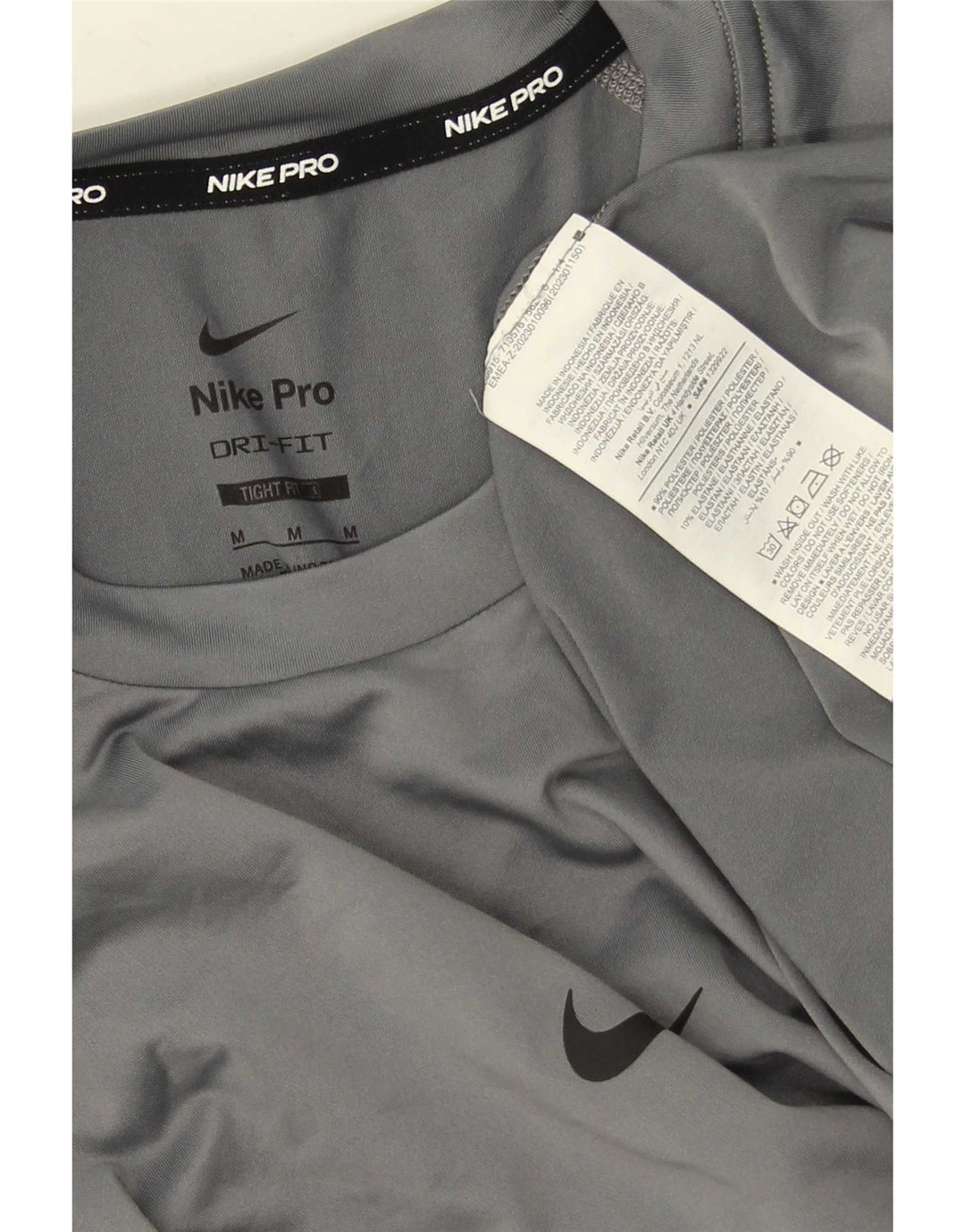 Ανδρικό T-shirt Nike T-shirt με μεσαίο γκρι πολυεστέρα