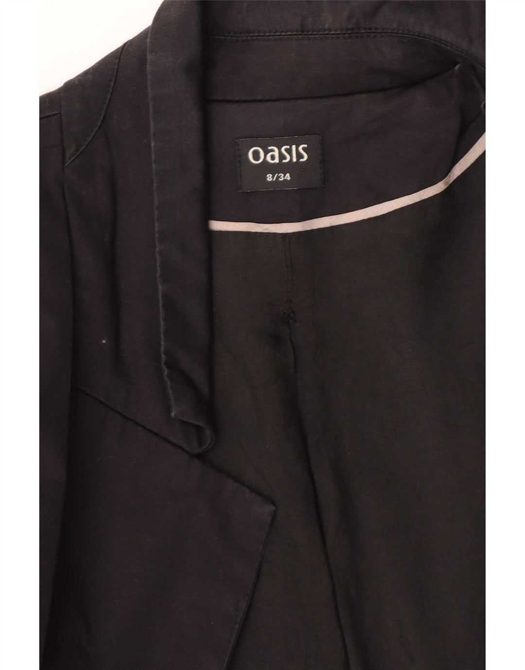 Oasis Γυναικείο Μπουφάν 1 Κουμπί Blazer UK 8 Small Black