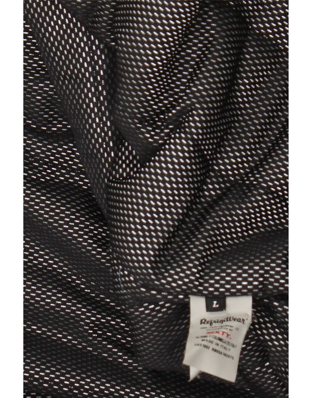 Ανδρικό μπουφάν Refrigiwear Bomber UK 40 Large White Colourblock Polyamide