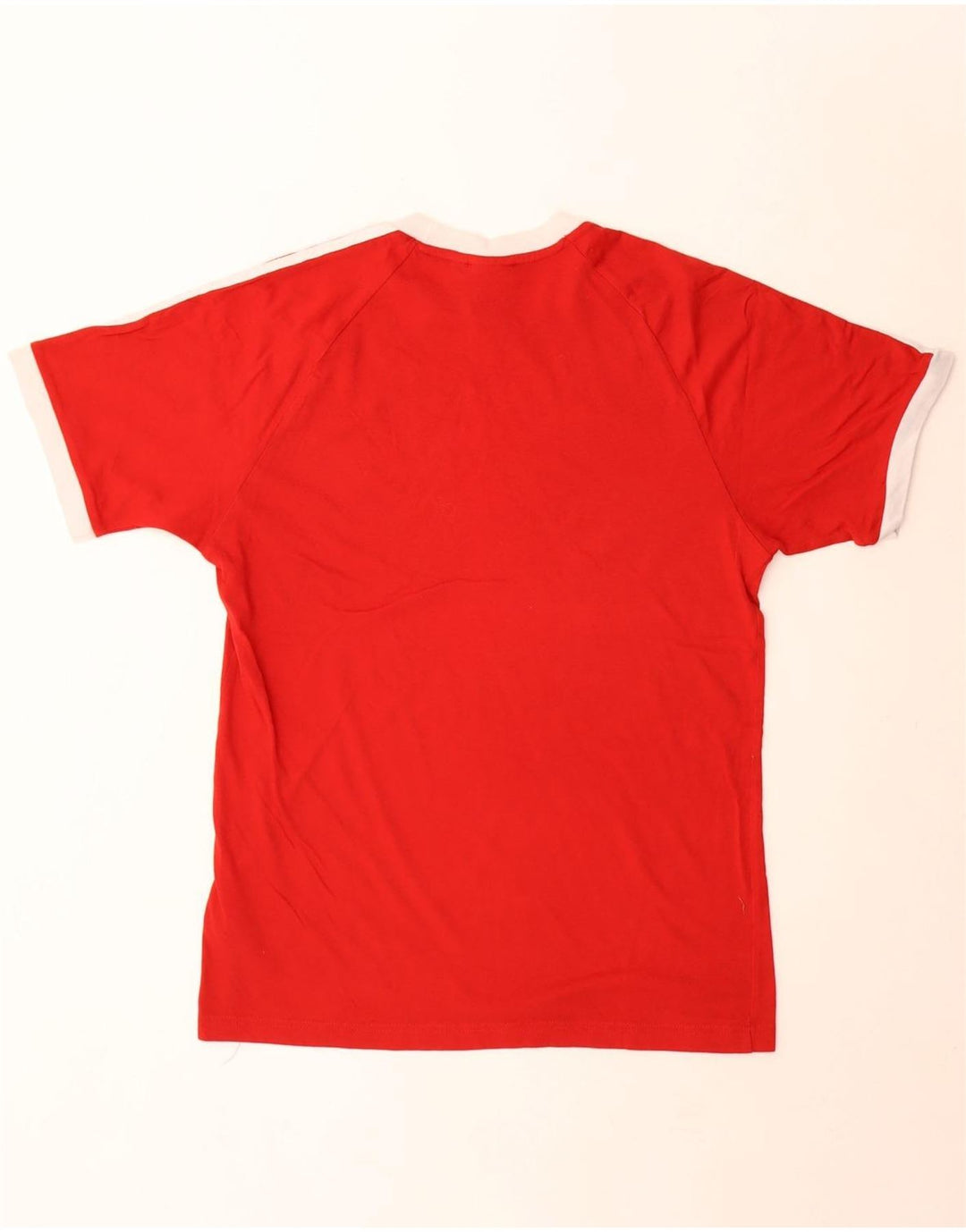 Ανδρικό T-Shirt Adidas Τοπ μεσαίο κόκκινο βαμβακερό