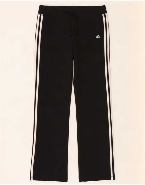 Adidas Γυναικεία φόρμα παντελόνι UK 12/14 Μεσαίο μαύρο πολυεστέρα