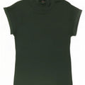 Zara Γυναικείο T-Shirt Top UK 12 Medium Green
