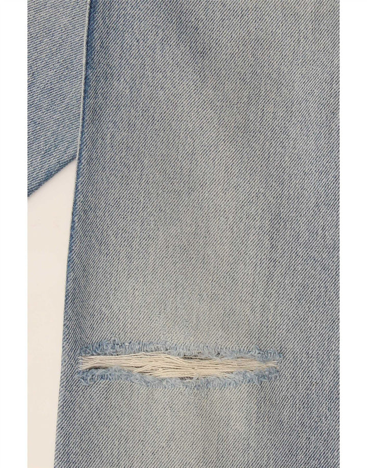 Ανδρικό Roy Rogers Distressed Straight Jeans W34 L33 Μπλε